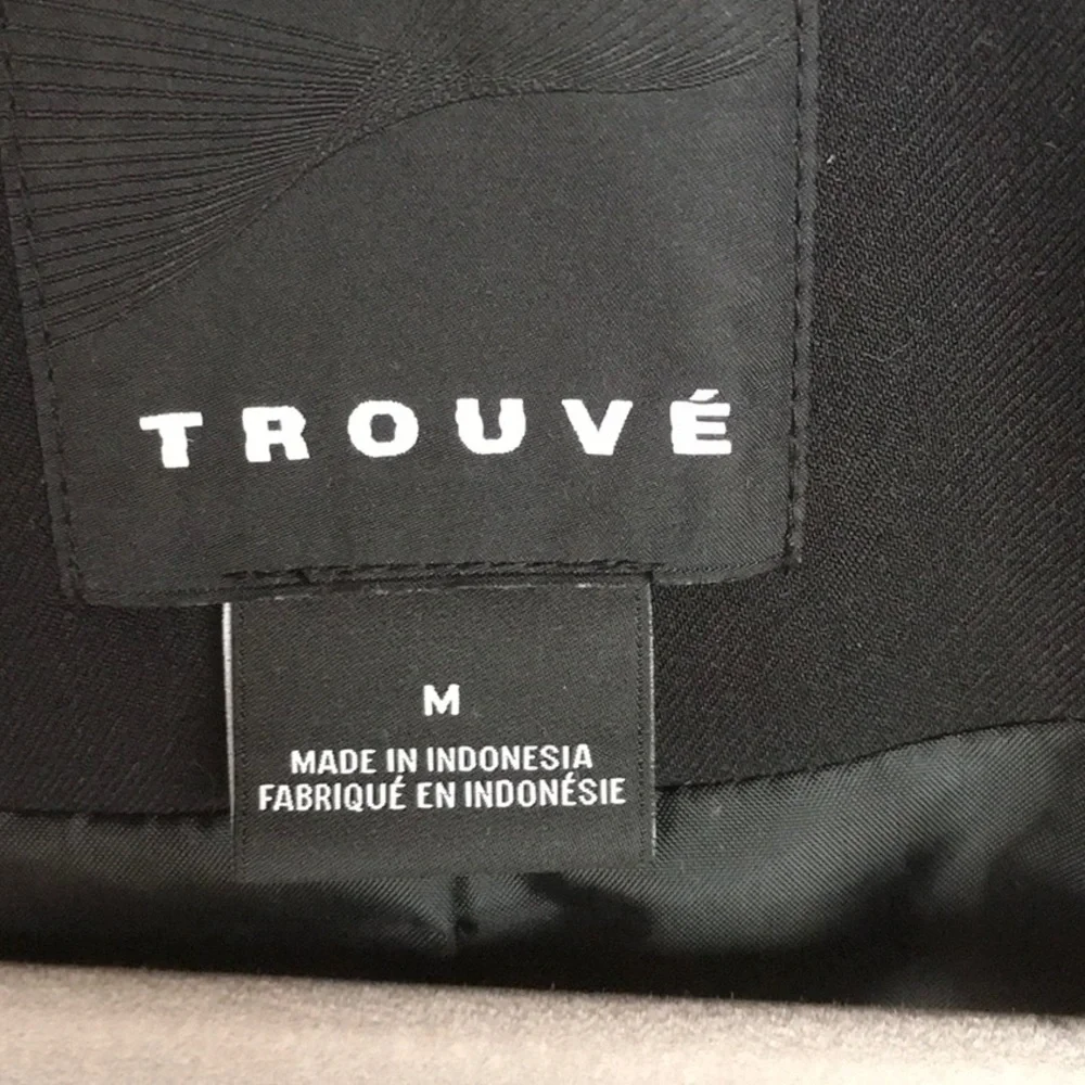 EUC Trouvé Black Jacket - Picture 3 of 4